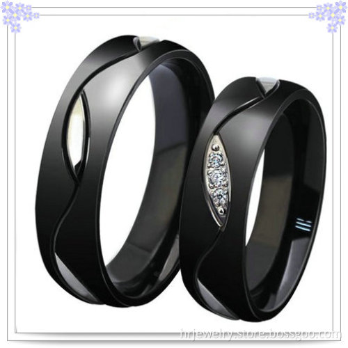 Fashion Necklace Stainless Steel Jewelry Finger Ring (HR3404B)